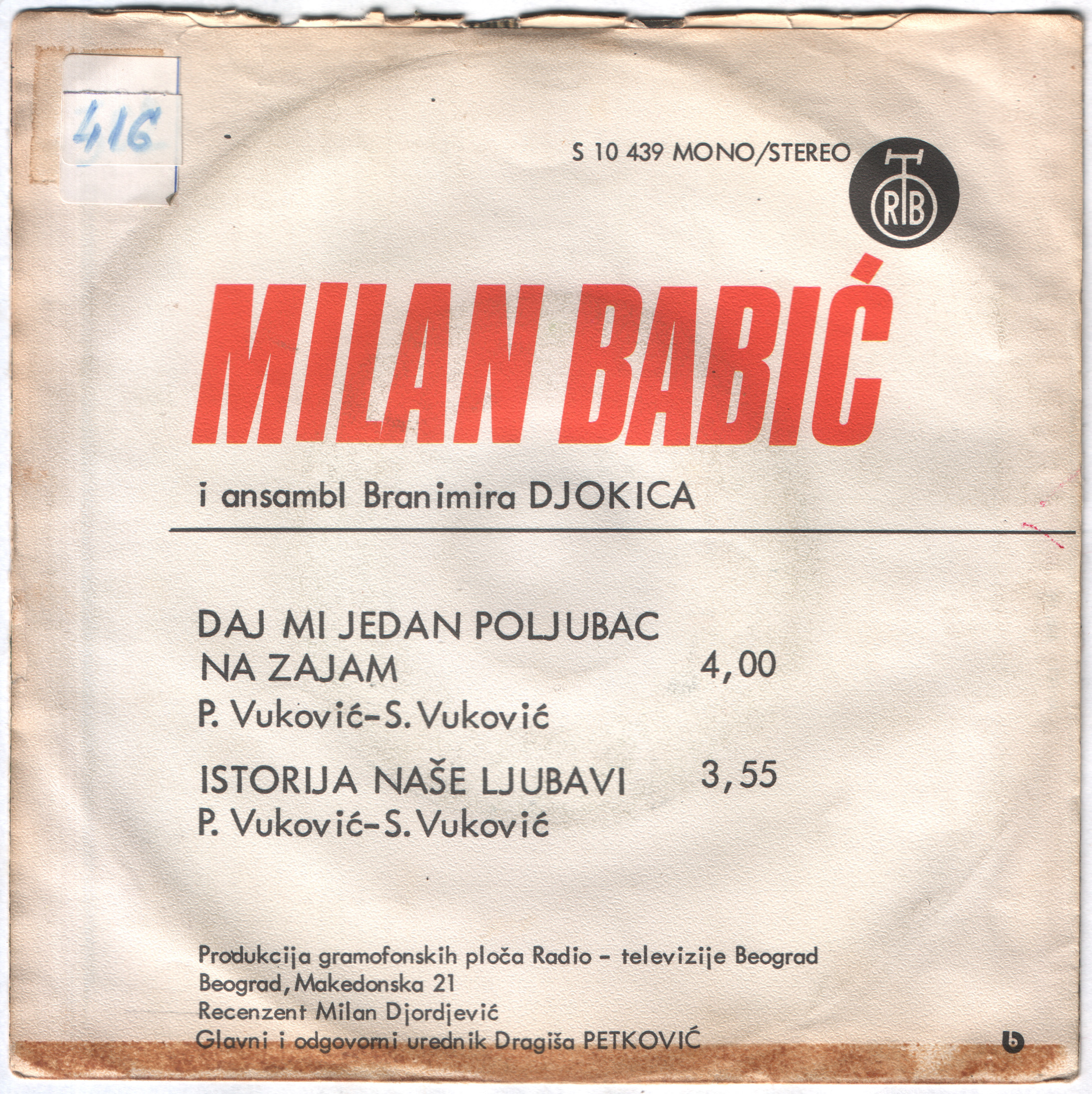 Milan Babic 1976 Z