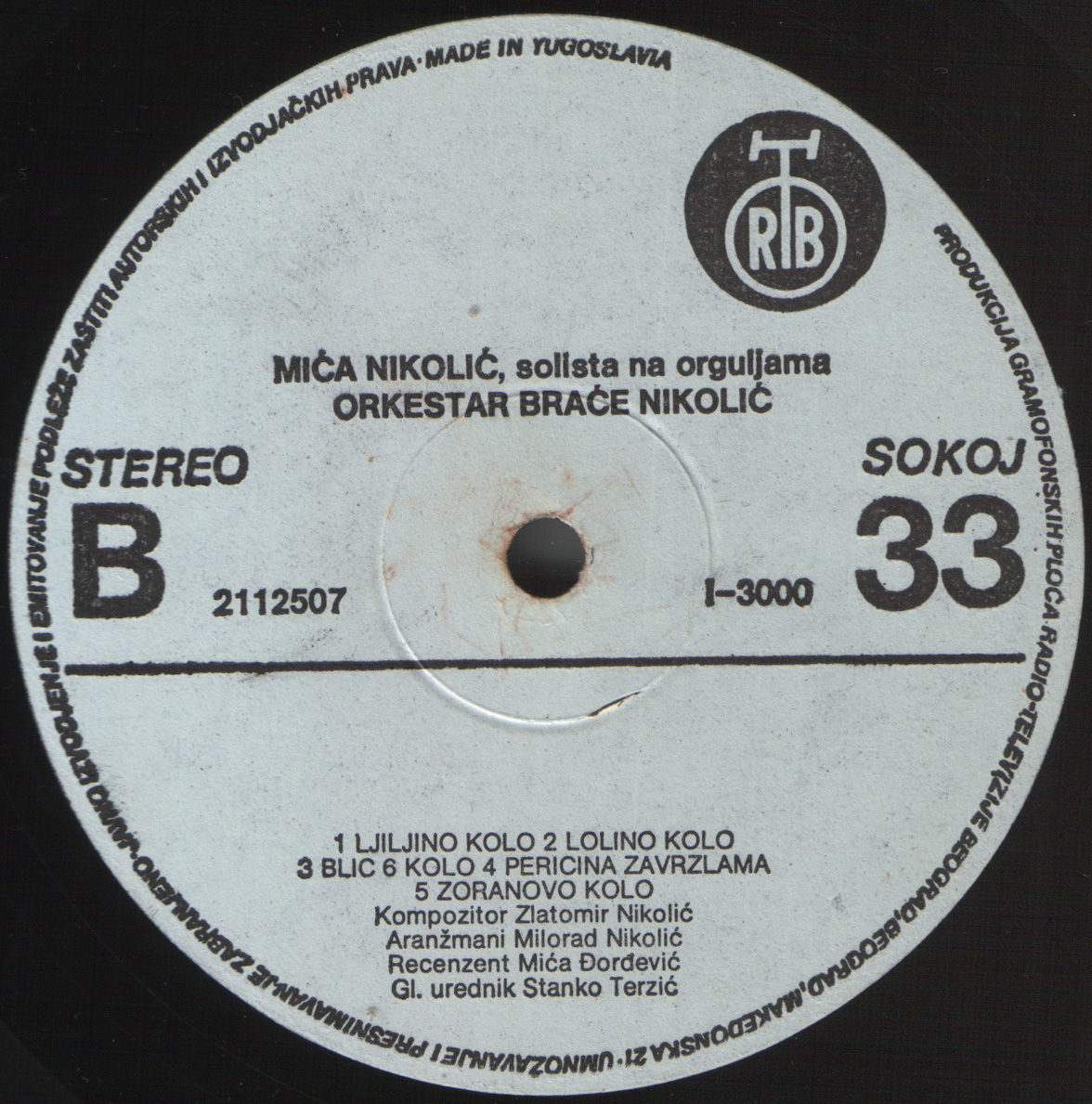 Mica Nikolic 1983 B