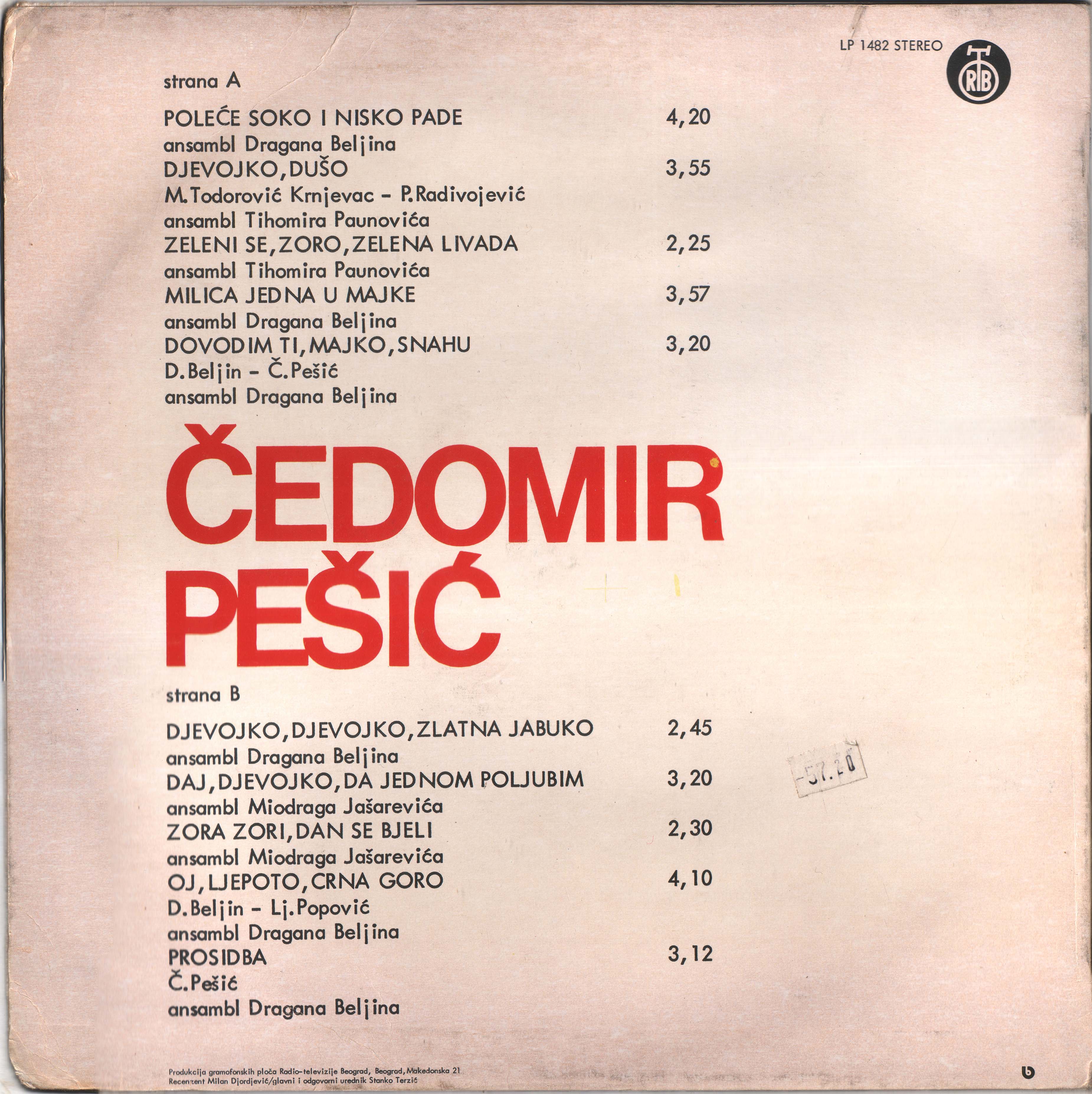 Cedomir Pesic 1978 Z