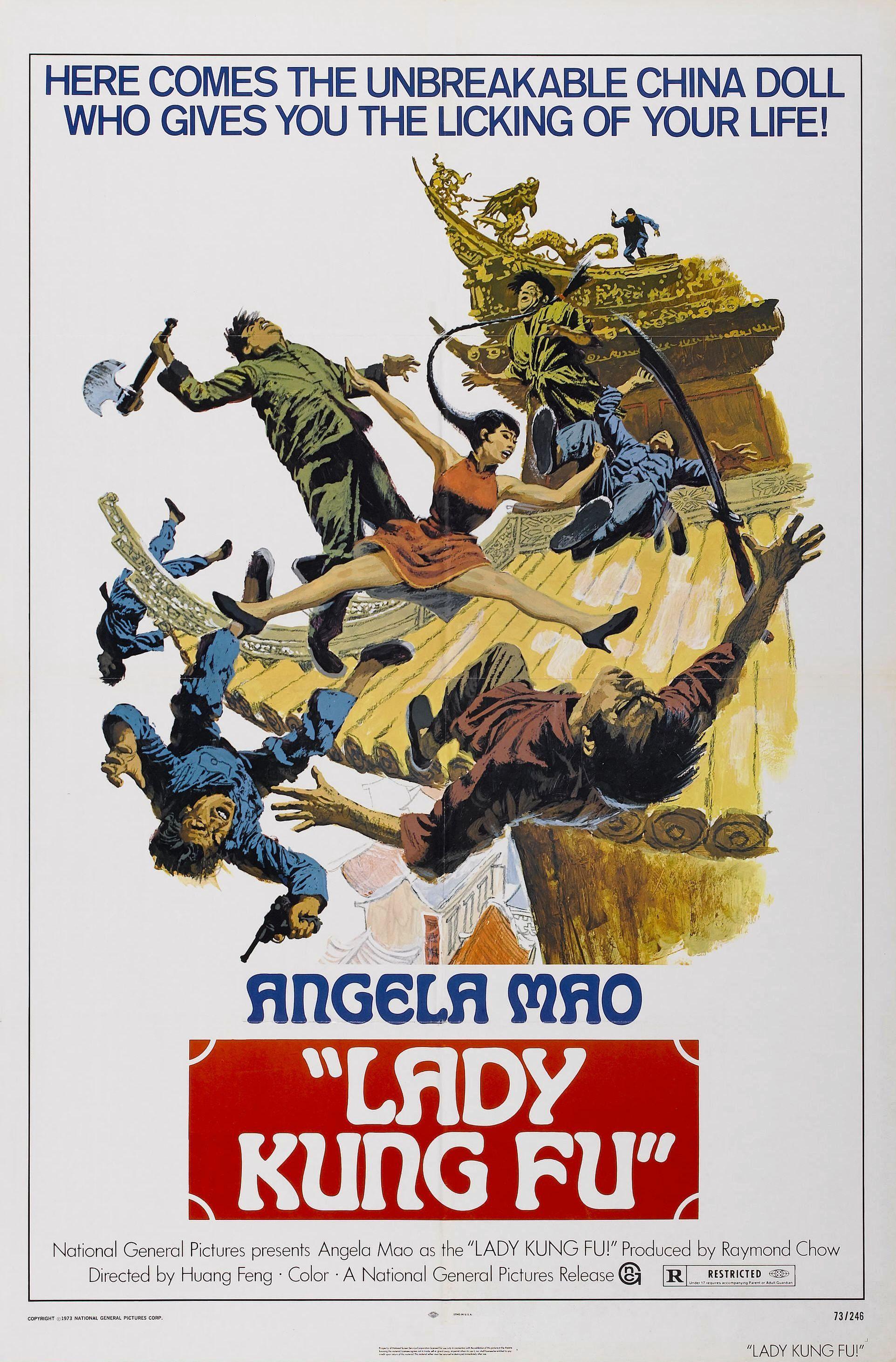 POSTER LADY KUNG FU
