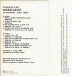 Sinan Sakic - Diskografija 36114861_Kaseta_Zadnja
